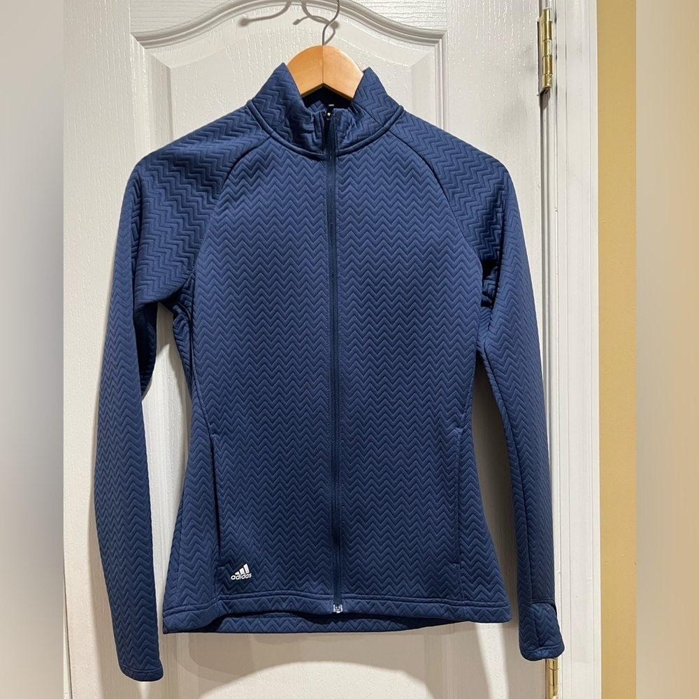 Adidas zipper up jacket EUC - XS
